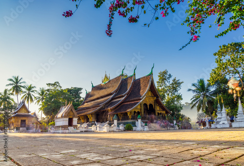 Wat Xieng Thong (Golden City Temple) in Luang Prabang, Laos. Xieng Thong temple is one of the most important of Lao monasteries.