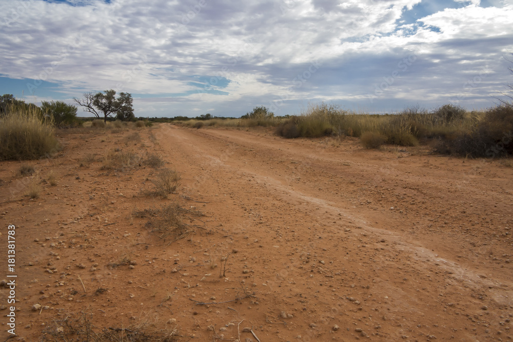 Hay River Track in the Simpson Desert, Northern Territory, Australia