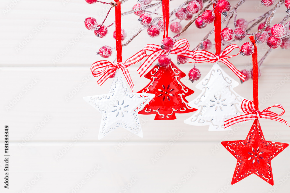 Christmas branches. Christmas greeting card. Symbol xmas. Christmas branches. Christmas greeting card. Symbol xmas.