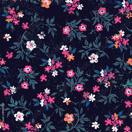 Wallpaper Mural floral pattern Torontodigital.ca