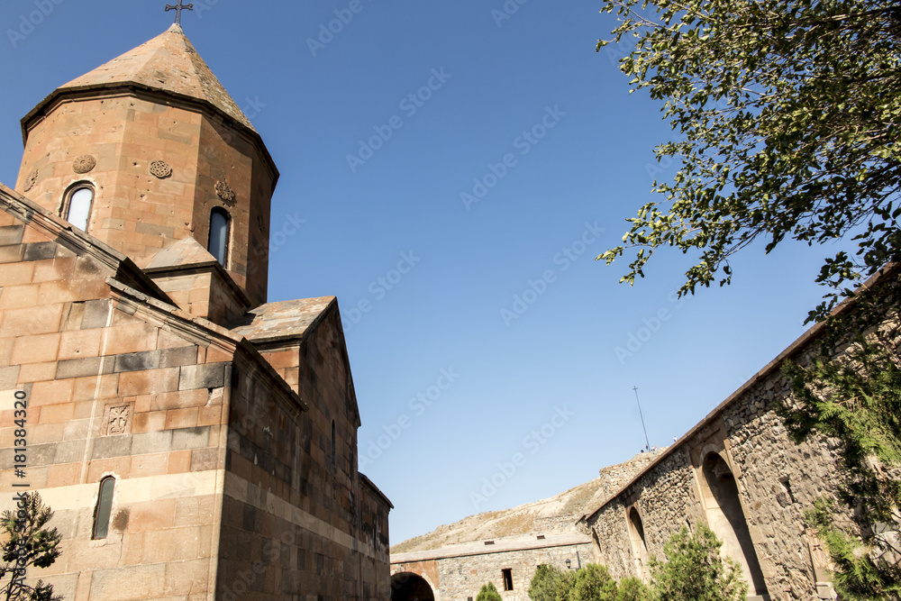 Part of ancient monastery Khor Virap in Armenia. Part of ancient monastery Khor Virap in Armenia.