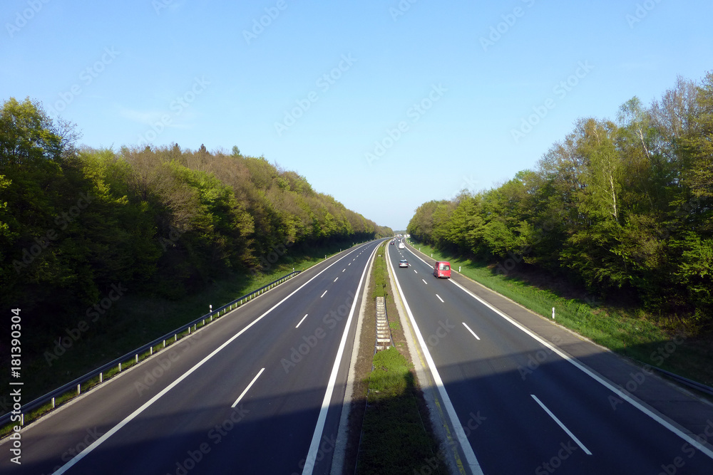 Autobahn A 3 bei Höchstadt Autobahn A 3 bei Höchstadt