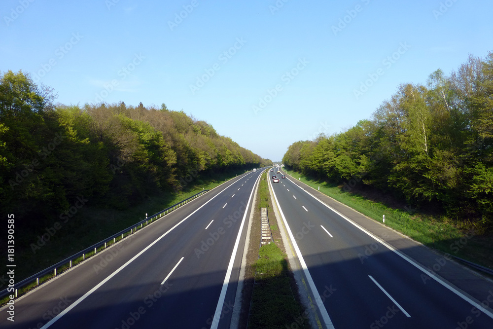 Autobahn A 3 bei Höchstadt Autobahn A 3 bei Höchstadt