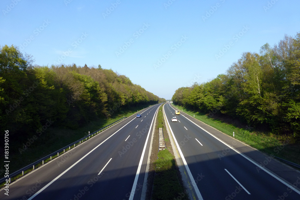 Autobahn A 3 bei Höchstadt Autobahn A 3 bei Höchstadt