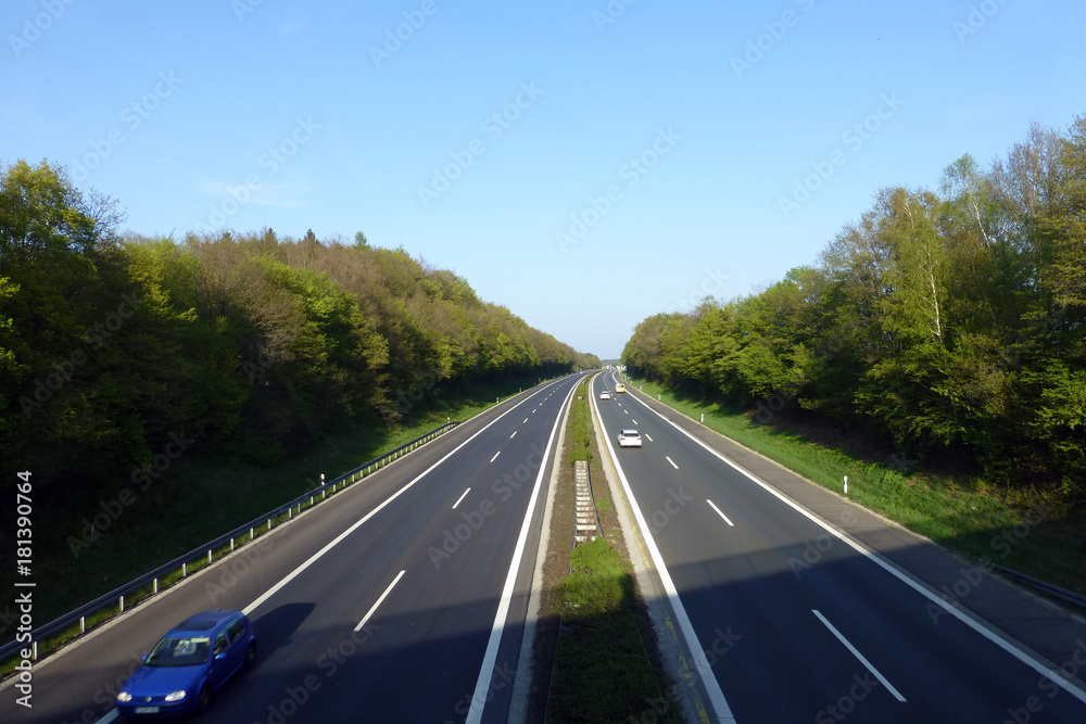 Autobahn A 3 bei Höchstadt Autobahn A 3 bei Höchstadt