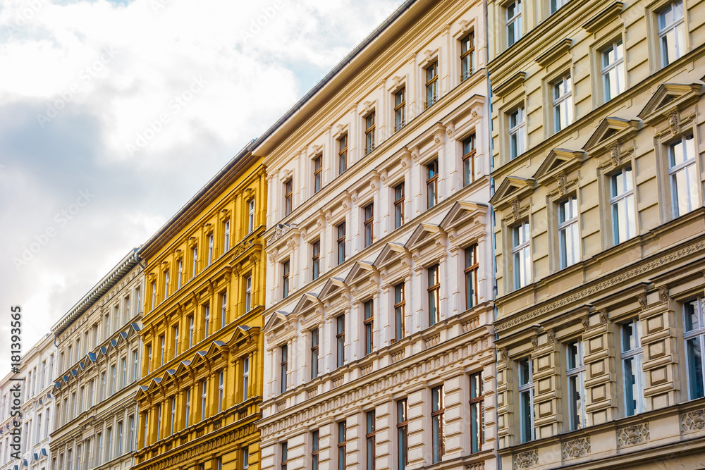 brown and white buildings at prenzlauer berg