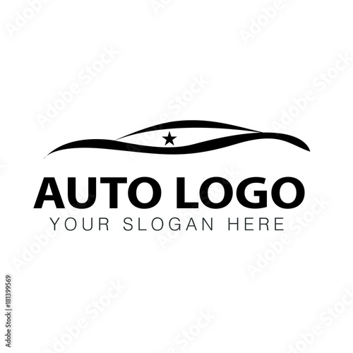 Automobile Logo Templates Black