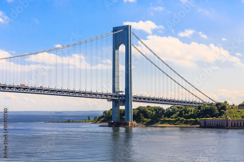 The Verrazano Bridge and Staten Island