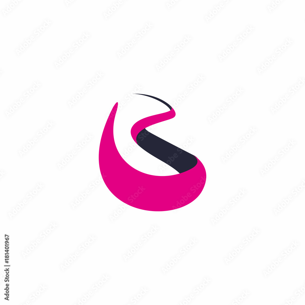 Letter B Abstract Logo Vector Letter B Abstract Logo Vector