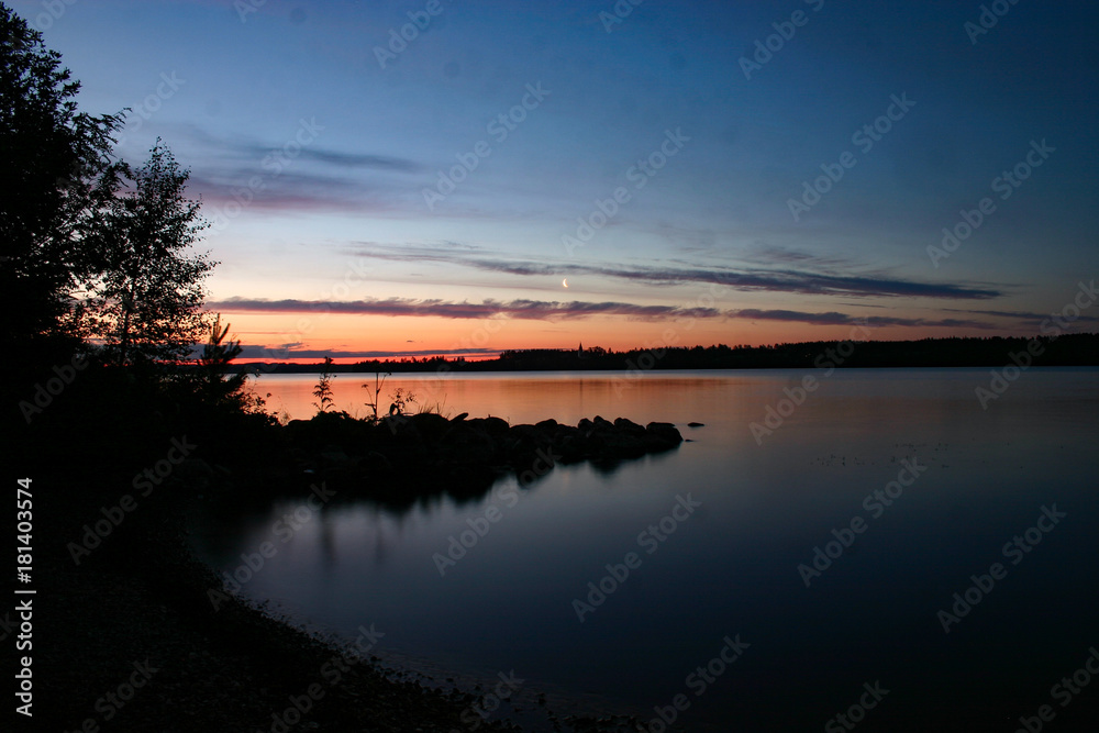 Storsjon lake in Sweeden