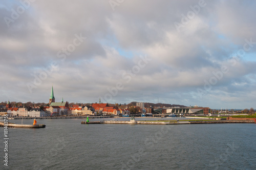 Town of Helsingoer in Denmark
