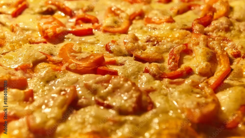 Rising Pizza in the oven. 4k timelapse. Homemade bakery concept. Rising Pizza in the oven. 4k timelapse. Homemade bakery concept.