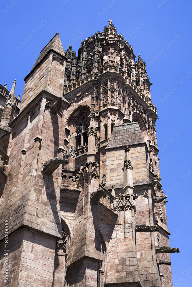 Detalle de la Catedral de Rodez