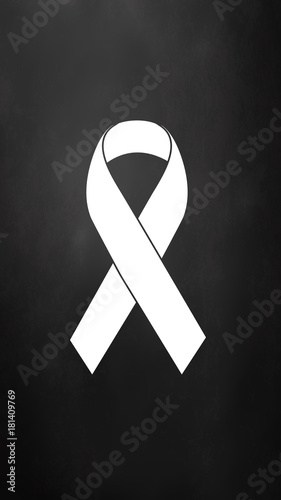 Awareness ribbon. Vector illustration.