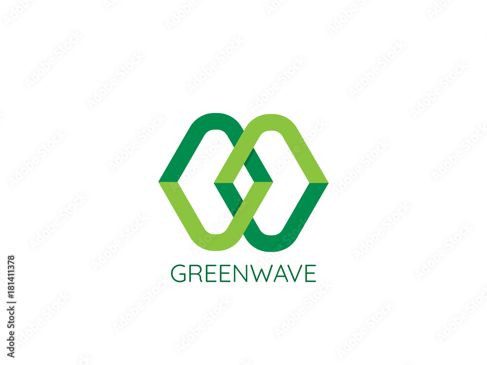 Abstract letter M and W logo icon template. herbal medicine vegan health care design concept vector illustration Abstract letter M and W logo icon template. herbal medicine vegan health care design concept vector illustration