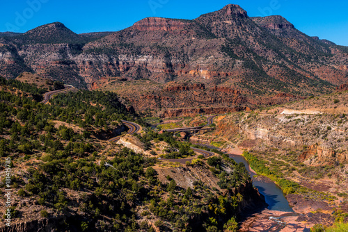 Fototapeta Naklejka Na Ścianę i Meble -  Salt River Canyon Arizona