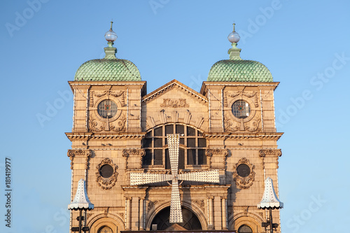 Historic architecture. Old Windmill variety performance theatre Great Yarmouth UK photo