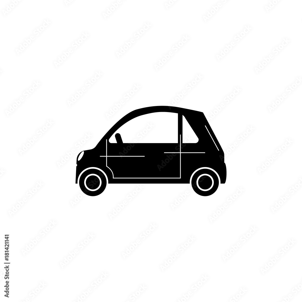 Mini car icon. Car type simple icon. Transport element icon. Premium quality graphic design. Signs, outline symbols collection icon for websites, web design