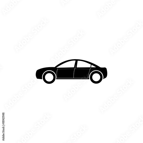 Sedan car icon. Car type simple icon. Transport element icon. Premium quality graphic design. Signs  outline symbols collection icon for websites  web design