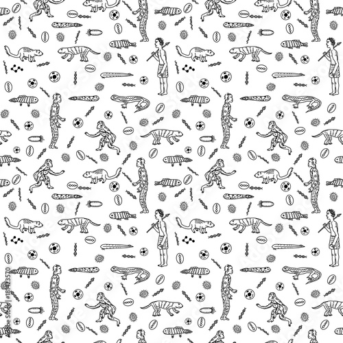 Seamless evolution pattern