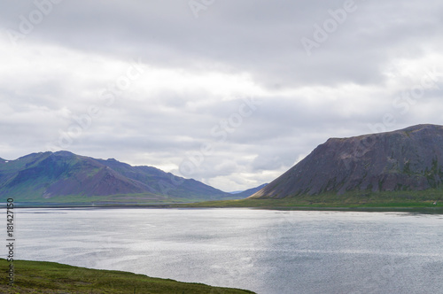 Beautiful view in summer ,Iceland.