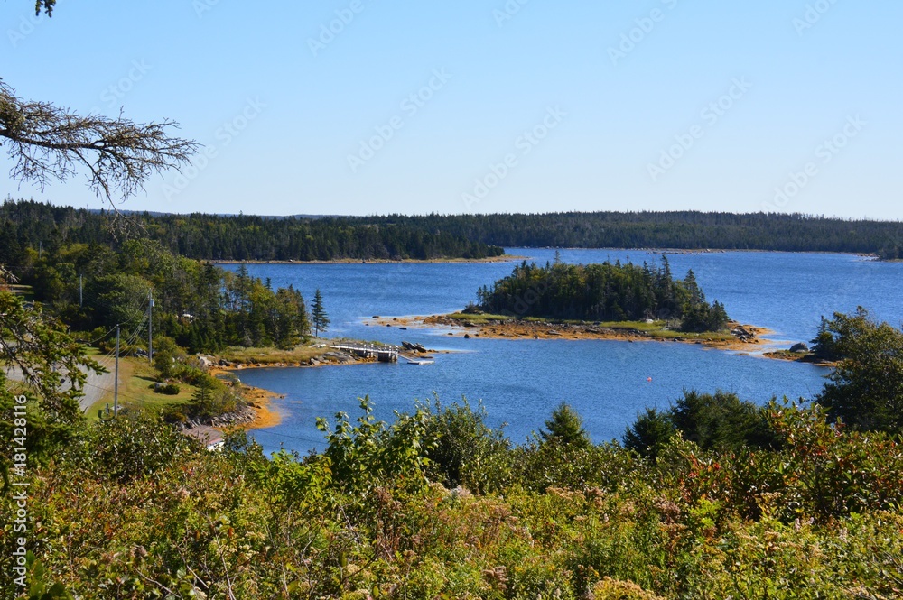 Ταπετσαρία Cape Breton Island Nova Scotia seashore