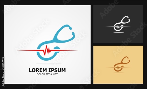 stethoscope symbol specialty logo