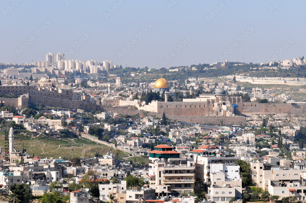 Panoramic View of Jerusalem, Israel