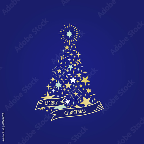 クリスマスツリー　星