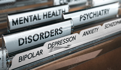 Mental Illness List, Psychiatric Disorders photo