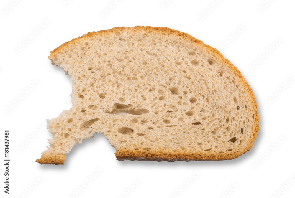 Slice of bread isolated Slice of bread isolated