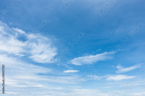 Fototapeta Naklejka Na Ścianę i Meble -  Blue sky and cloud background
