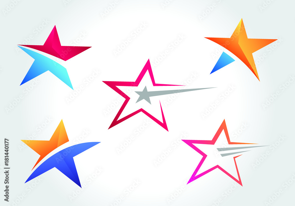 Star Shape Icon Collections Star Shape Icon Collections
