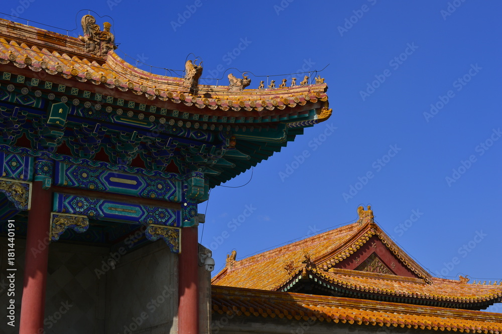 Fototapeta premium Ancient buildings in China