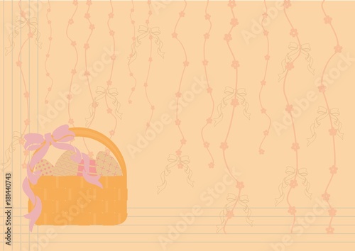 Vintage easter background