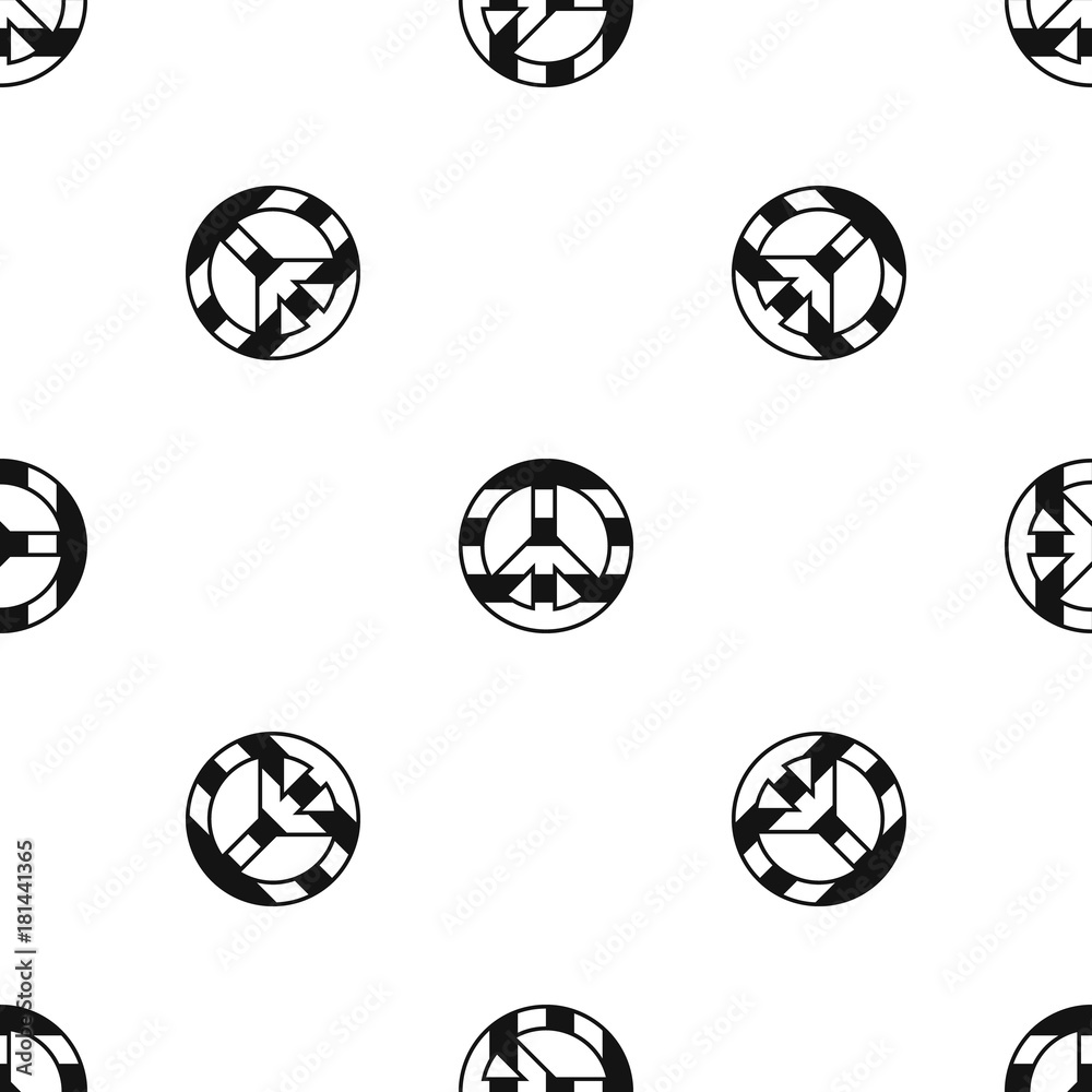 LGBT peace sign pattern seamless black LGBT peace sign pattern seamless black