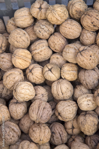 Walnut for Sale on Market Stall