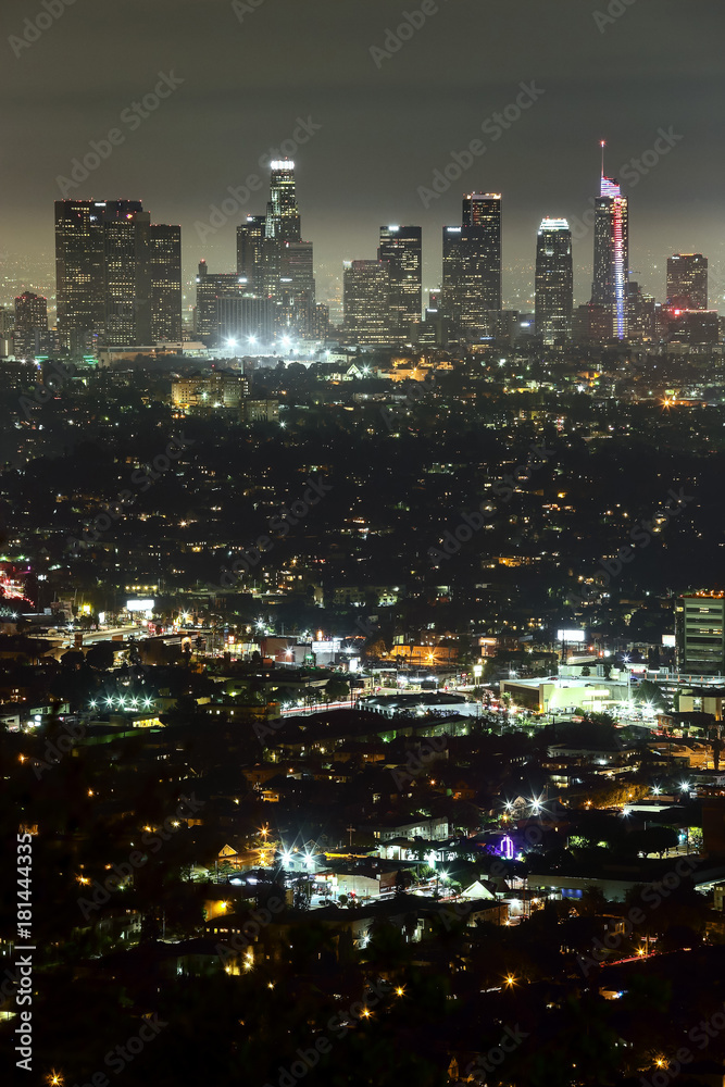 Obraz premium Downtown Los Angeles