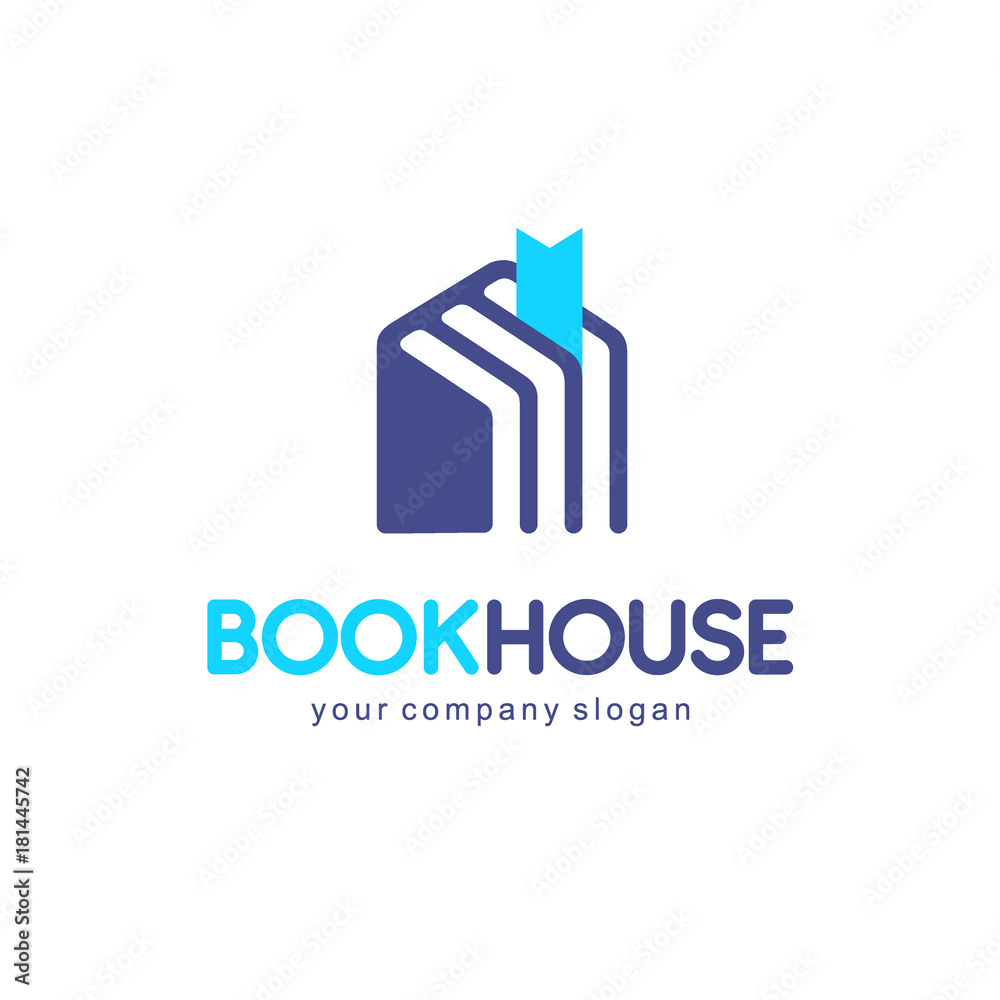 Vector logo design for books store Vector logo design for books store