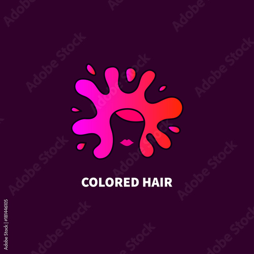 Crazy hair coloring