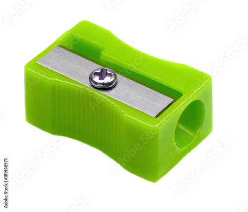 Green pencil sharpener