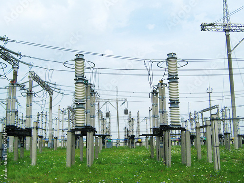 High-voltage electrical substation 330 kV