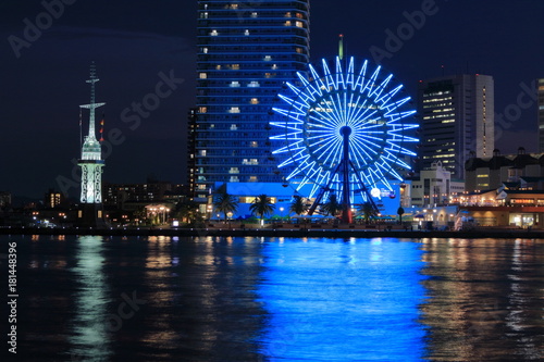 Wallpaper Mural 神戸観覧車夜景 Torontodigital.ca