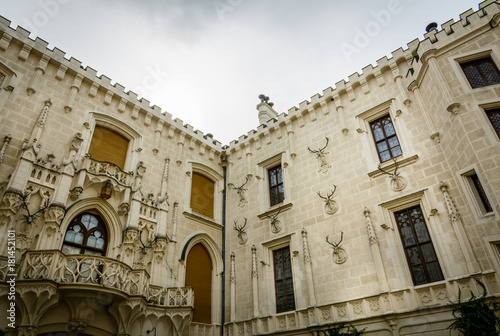 Czech castle Hluboka © stockfotocz