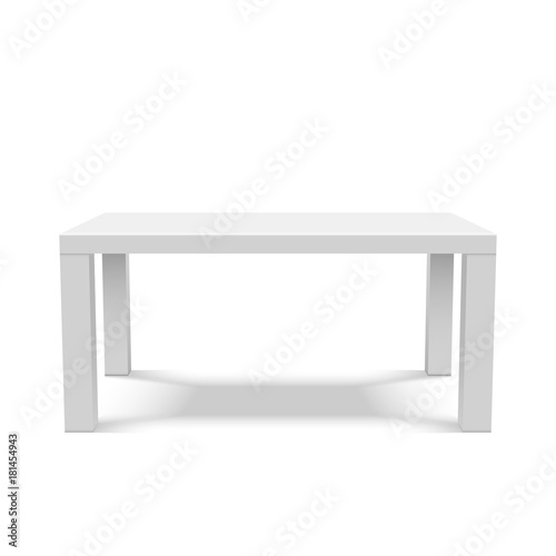 white table