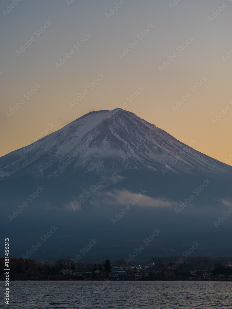 Sunrise at mt. Fuji, Japan