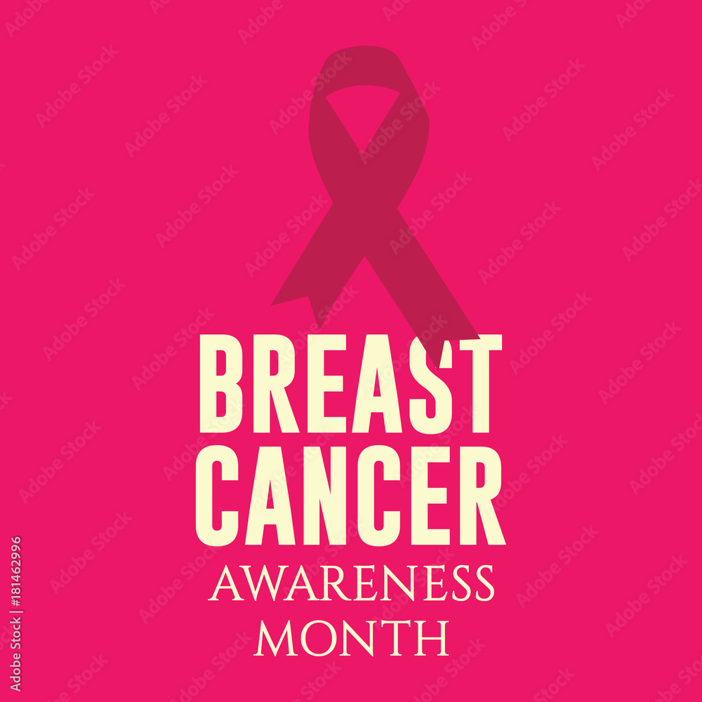 Breast Cancer Awareness Month Logo Vector Template Design Breast Cancer Awareness Month Logo Vector Template Design