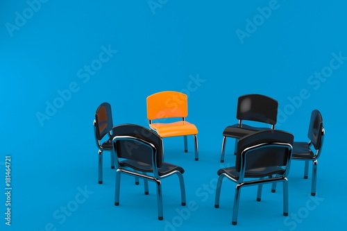 Chairs in circle