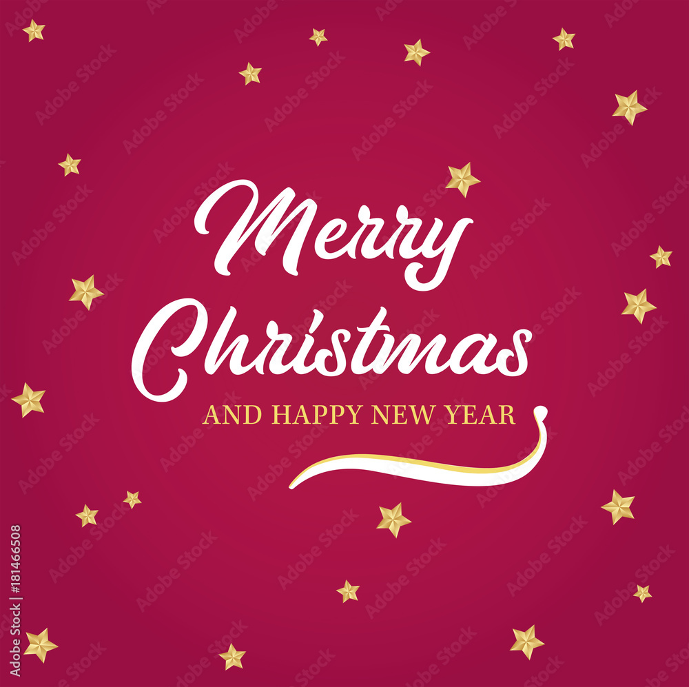 Merry Christmas and Happy New Year fashionable banner, card & background vector design vol.16