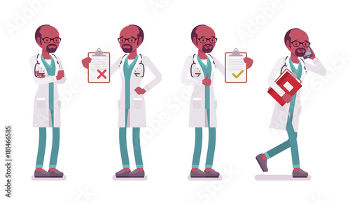 Black male doctor